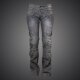 4SR Star Grey Motorrad Damen-Jeans grau