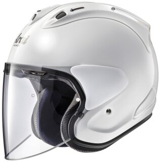 Arai SZ-R VAS Jethelm Einfarbig Diamond White weiss