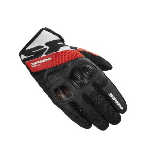 Spidi Flash-R Evo Handschuh rot schwarz weiss