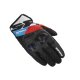 Spidi Flash-R Evo Handschuh rot hellblau schwarz