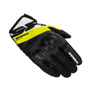 Spidi Flash-R Evo Handschuh schwarz neongelb weiss