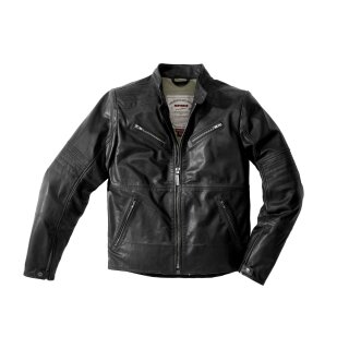 Spidi Garage Leder-Jacke schwarz