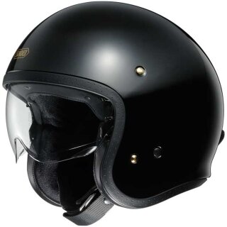 Shoei J.O Jethelm Einfarbig Black schwarz