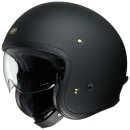 Shoei J.O Jethelm Einfarbig Matt Black mattschwarz