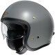 Shoei J.O Jethelm Einfarbig Rat Grey grau