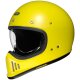 Shoei EX-Zero Retro-Helm Einfarbig Bright Yellow gelb