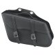 Held Cruiser Drop Bag Satteltasche schwarz ohne Nieten