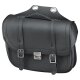 Held Cruiser Bullet Bag Satteltasche schwarz ohne Nieten
