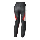 Held Lane II Damen Leder-Hose schwarz weiss rot