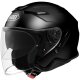 Shoei J-Cruise II Jethelm Einfarbig Black schwarz