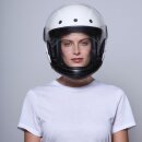 DMD ASR Motorrad Systemhelm Pearl White weiss