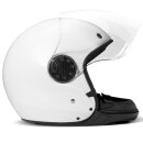 DMD ASR Motorrad Systemhelm Pearl White weiss