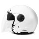 DMD ASR Motorrad Systemhelm Pearl White weiss