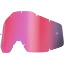 100% Racecraft, Accuri, Strata Lens Ersatz-Scheibe rosa...