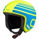 Schuberth O1 Chullo Premium Jethelm blau neongelb