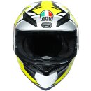 AGV K1 Replica Mir 2018 Integralhelm schwarz gelb grau