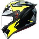 AGV K1 Replica Mir 2018 Integralhelm schwarz gelb grau