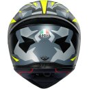 AGV K1 Replica Mir 2018 Integralhelm schwarz gelb grau