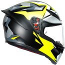 AGV K1 Replica Mir 2018 Integralhelm schwarz gelb grau