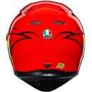 AGV K3 SV Birdy Integralhelm neon rot gelb weiss