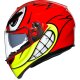 AGV K3 SV Birdy Integralhelm neon rot gelb weiss