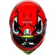 AGV K3 SV Birdy Integralhelm neon rot gelb weiss