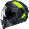 MC4HSF mattschwarz neongelb blau